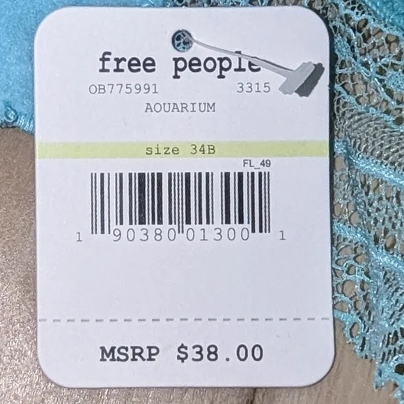 NWT Free People Intimately FP Sorento Longline Underwire Demi Bra - Picture 6 of 13